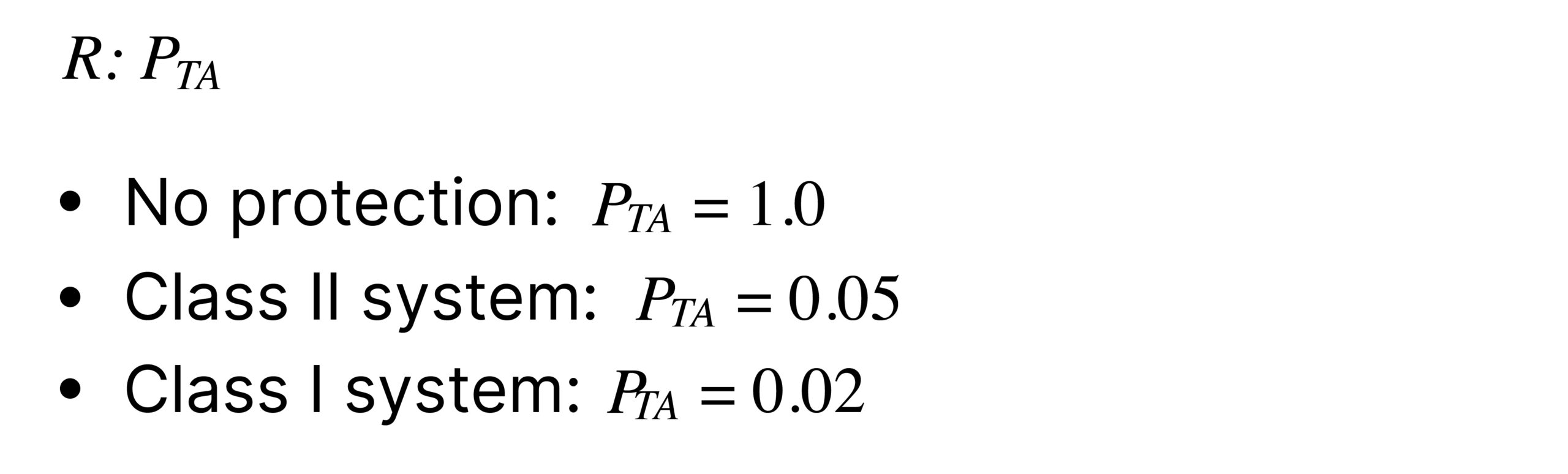 IEC 62305 risk formula